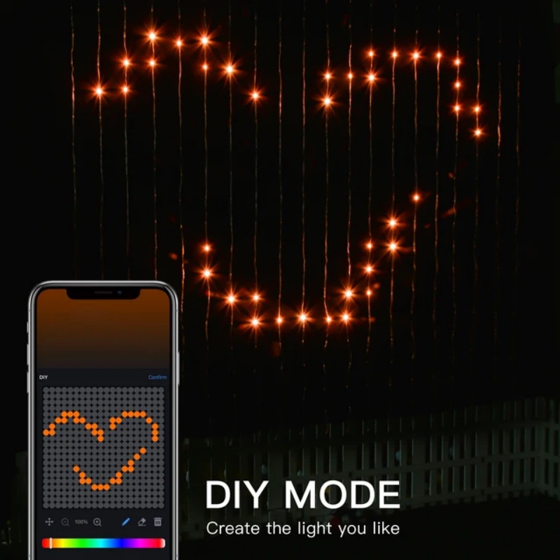 Guirlande lumineuse intelligen - String Curtain Light avis et prix