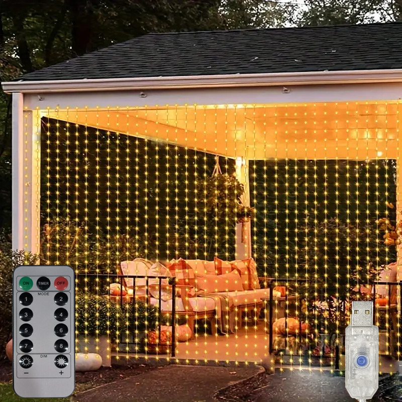 Guirlande lumineuse féerique L - String Curtain Light avis et prix