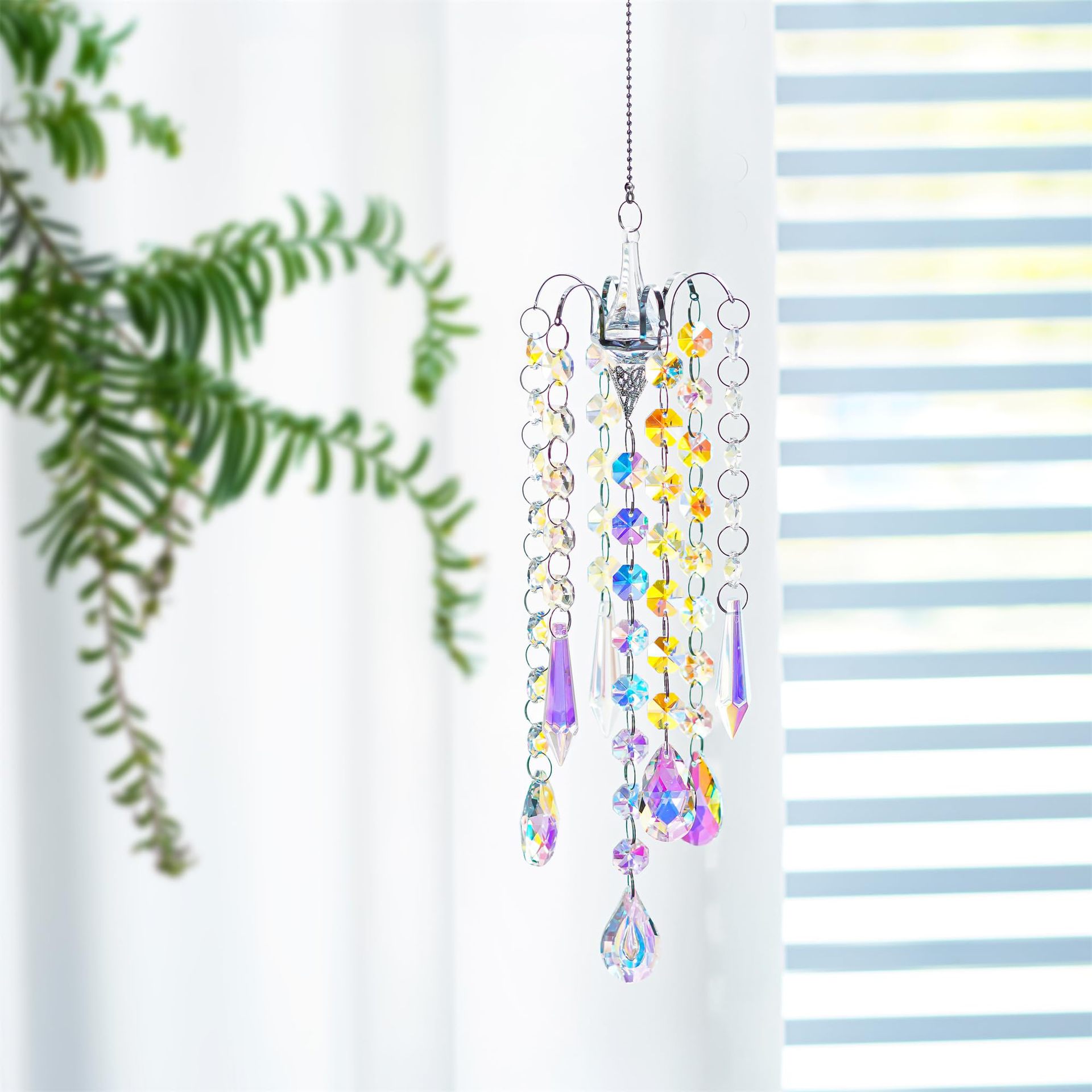 Carillon éolien lustre attrape - Crystal Sun Catcher avis et prix