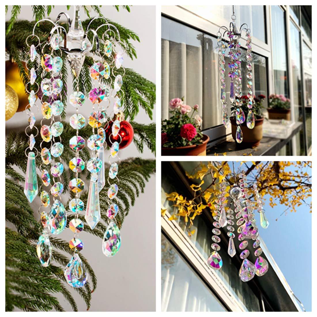 Carillon éolien lustre attrape - Crystal Sun Catcher avis et prix