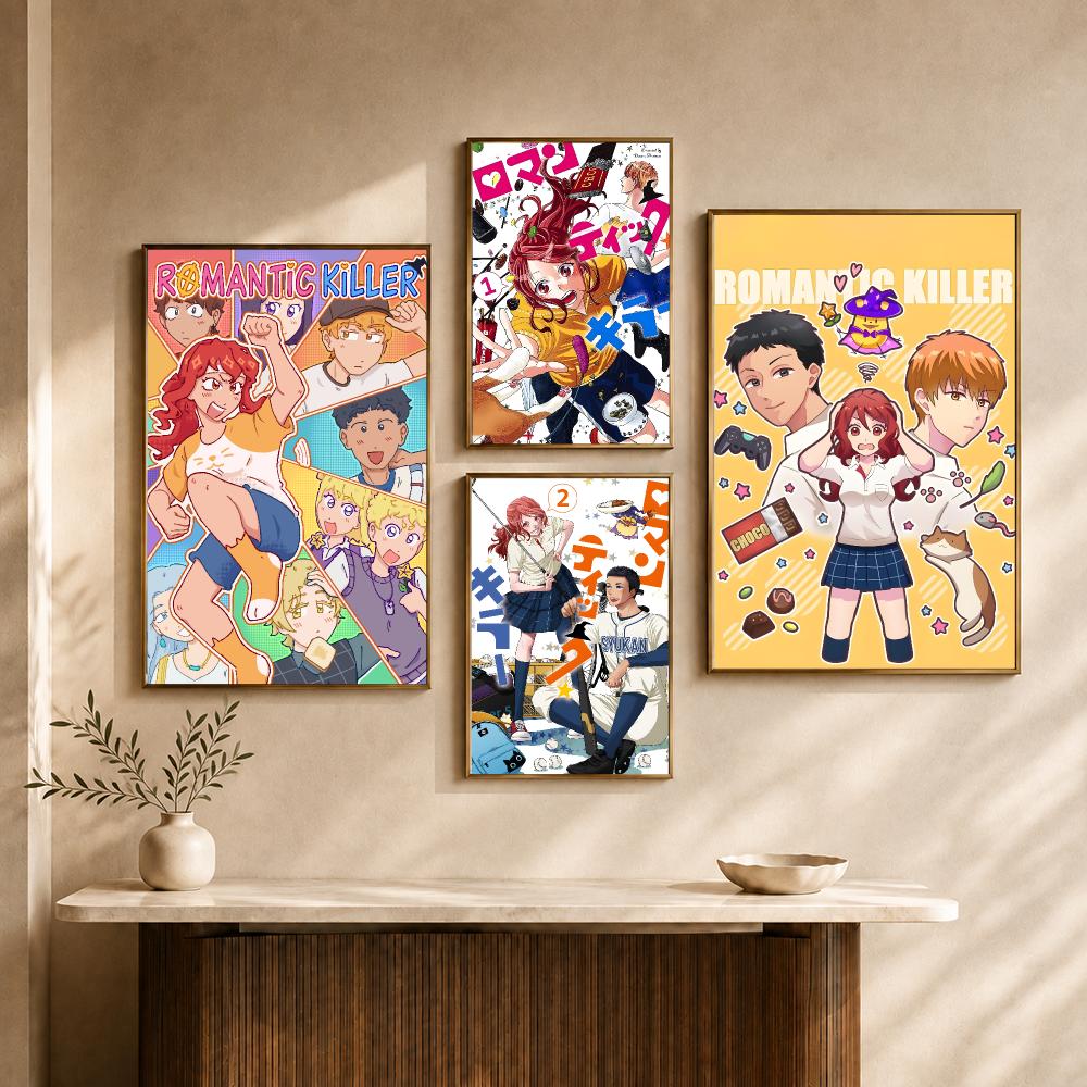 Affiche HD Anime Romantic Kill - Home Decor Netflix avis et prix