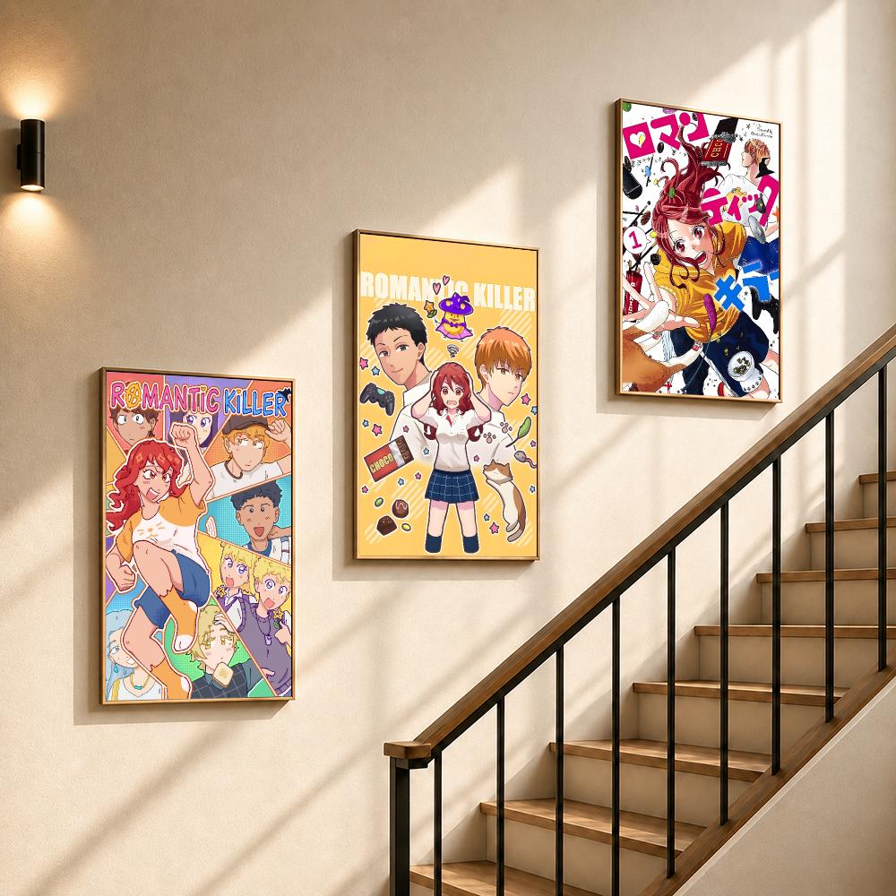 Affiche HD Anime Romantic Kill - Home Decor Netflix avis et prix