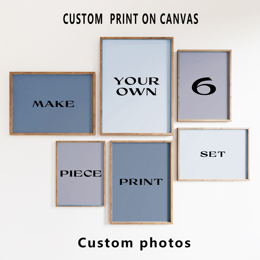 Lot de 6 impressions sur toile - Home Decor Canvas avis et prix