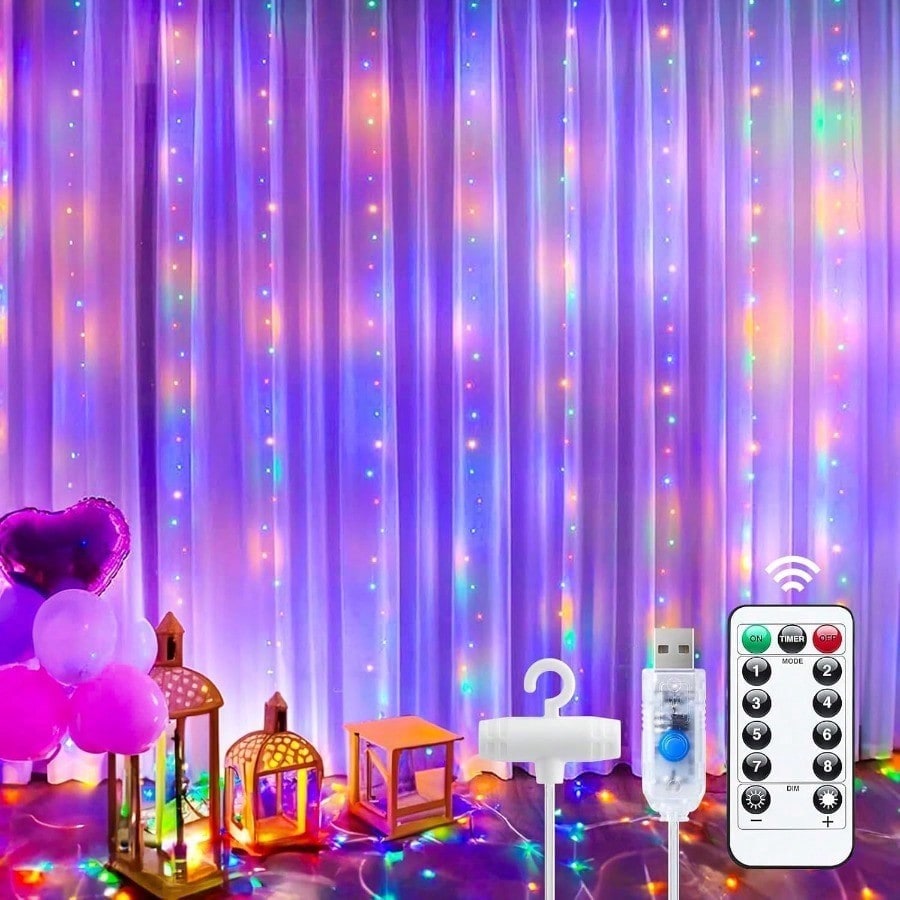 Guirlande Lumineuse, 300 LED D - String Curtain Light avis et prix