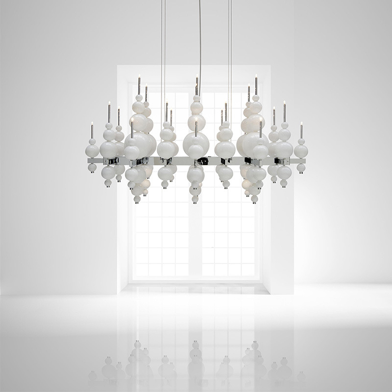 Lustre de Luxe Noir en Forme d - Hanging Moon Lamp avis et prix