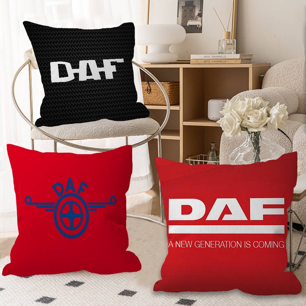 Housse de coussin D-A-F logo m - Home Decor Logo Design avis et prix