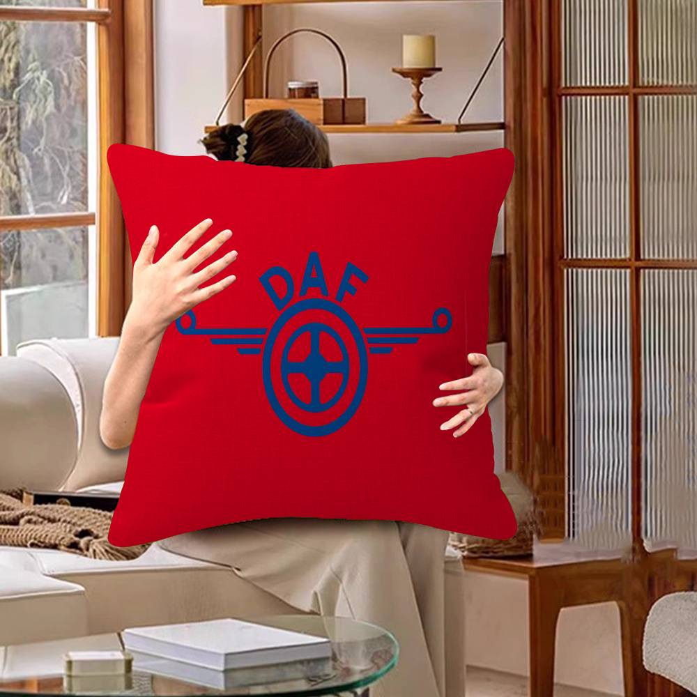Housse de coussin D-A-F logo m - Home Decor Logo Design avis et prix
